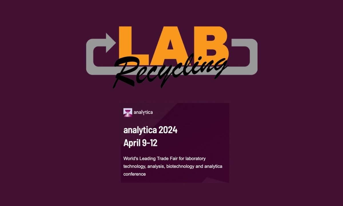 Labrecycling wird 2024 wieder auf der Analytica in München vertreten sein