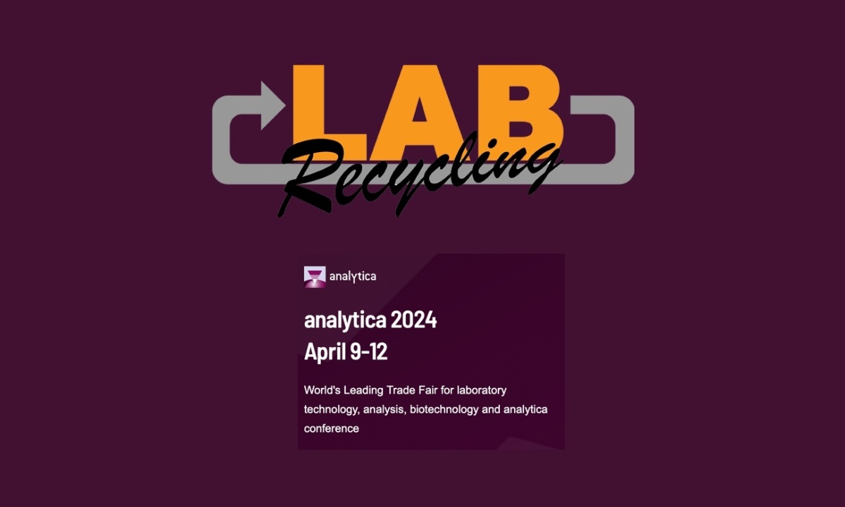 In 2024 is Labrecycling weer van de partij op Analytica in München