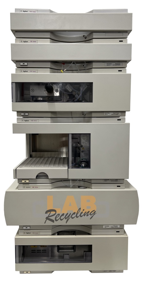 Agilent 1100 HPLC systeem - Quaternary Pomp - VWD 