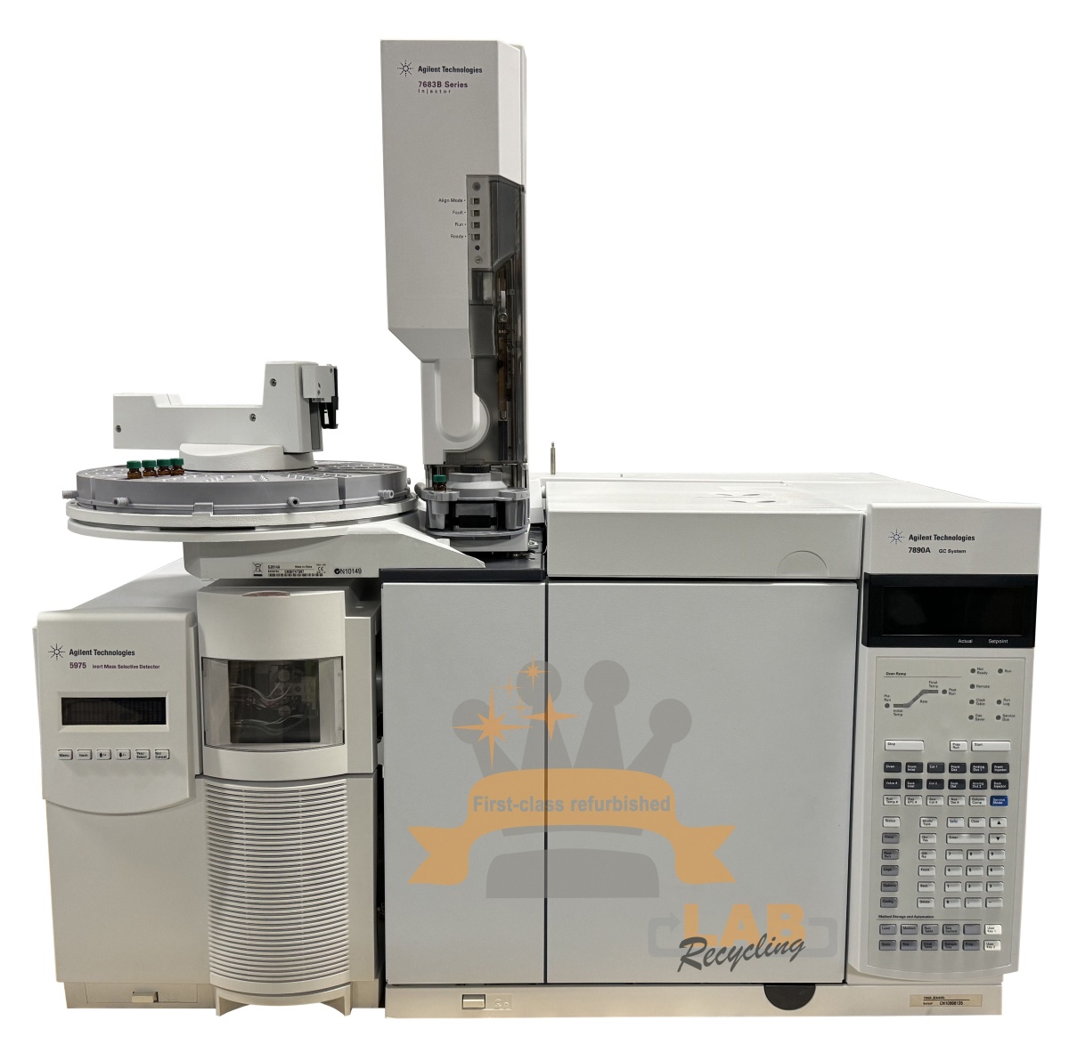 Agilent GC/MS 7890A (G3440A) /5975C TAD inert MSD (G3171A) + 7683B ALS ...