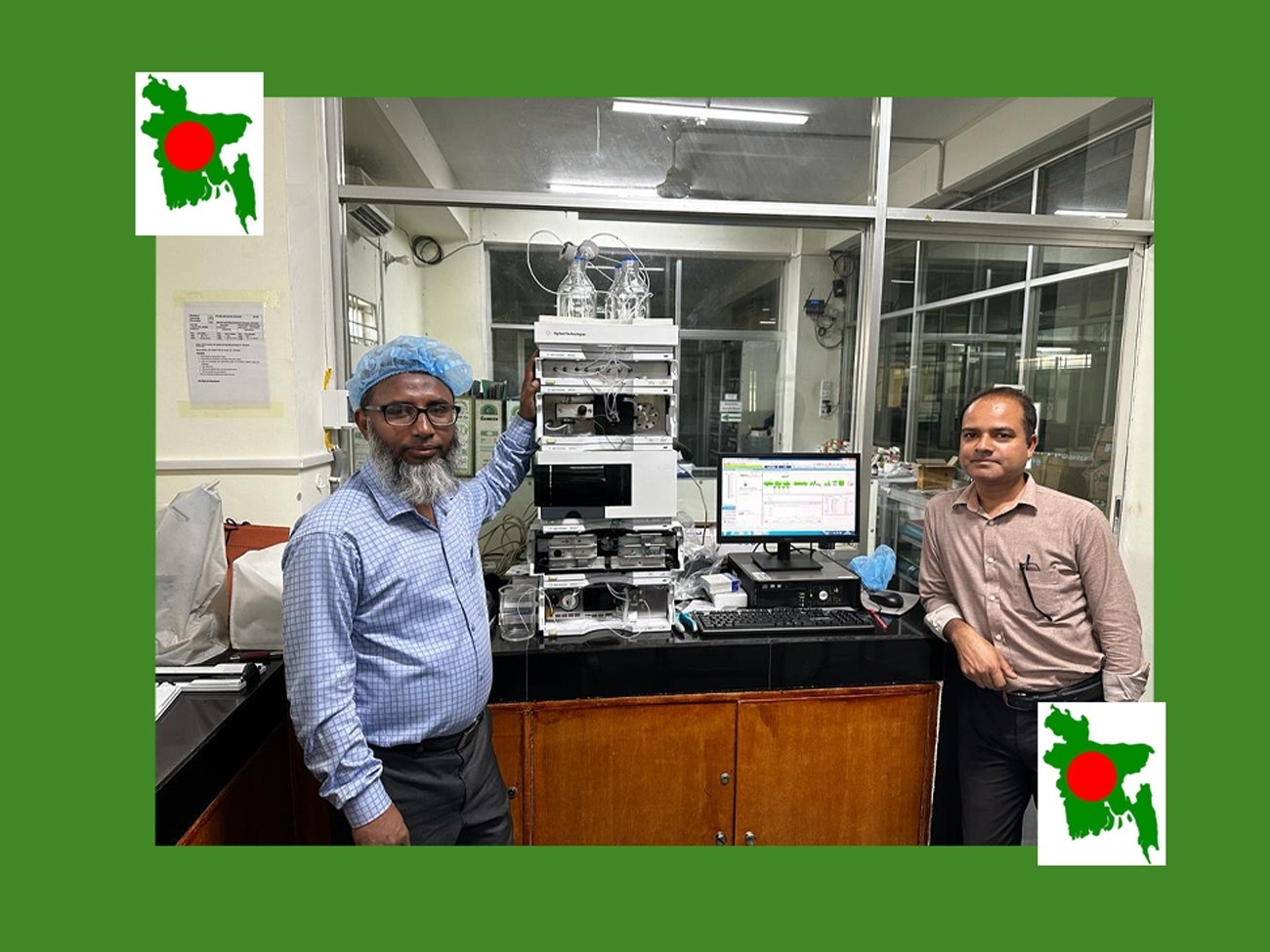 Klant uit Bangladesh zeer blij gemaakt met een First-class refurbished Agilent 1200 