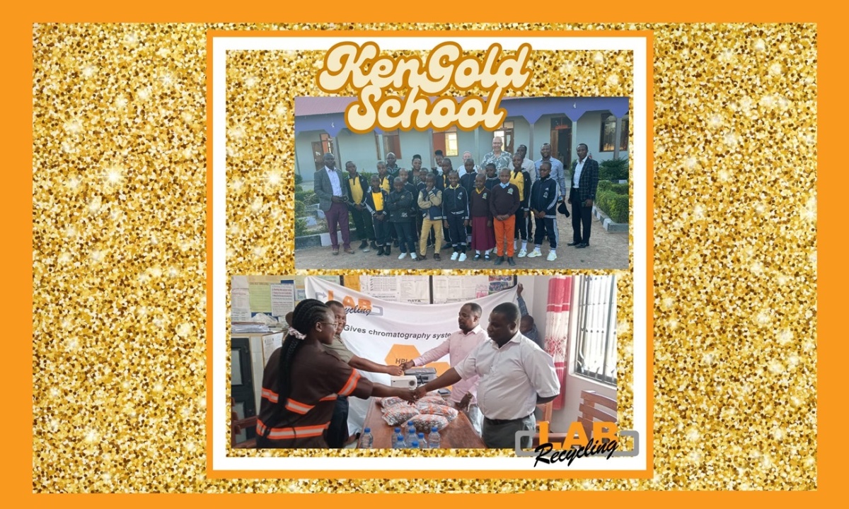 Labrecycling donates to KenGold School in Tanzania